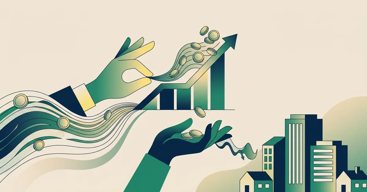 Ilustração educacional sobre A economia gig e seus efeitos na instabilidade financeira dos trabalhadores autônomos (Economia)